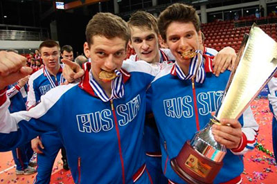 лучшие игроков волейбола Россияне